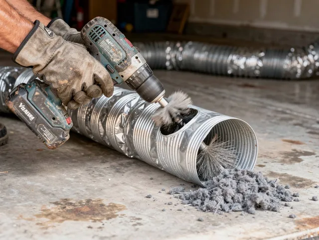 Professional duct cleaning by La Verne Dryer Vent Cleaning in La Verne