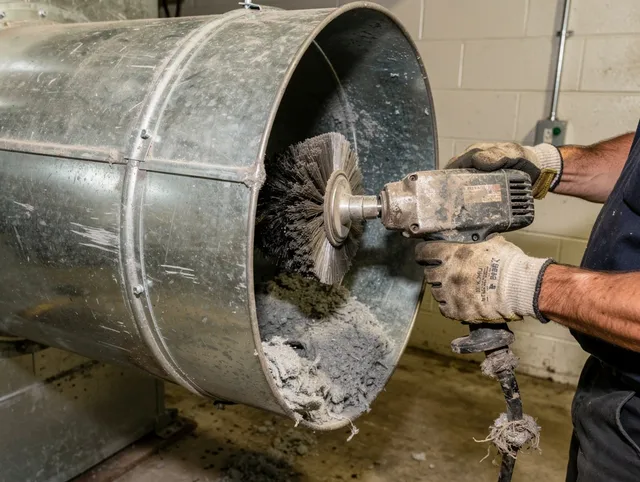 Industrial-grade dryer vent cleaning by La Verne Dryer Vent Cleaning in La Verne